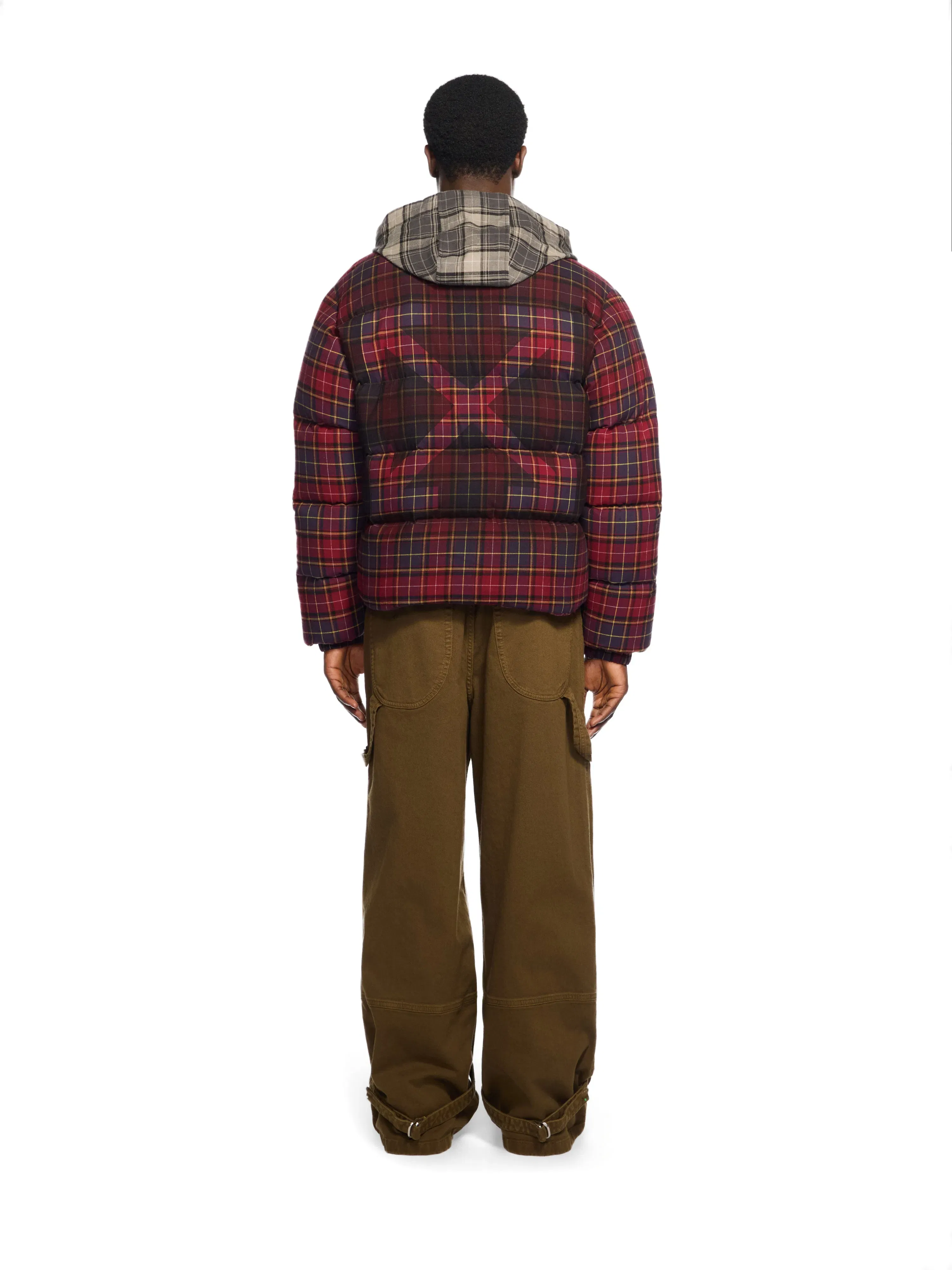 Off White Gothic Drill Relaxed Pants