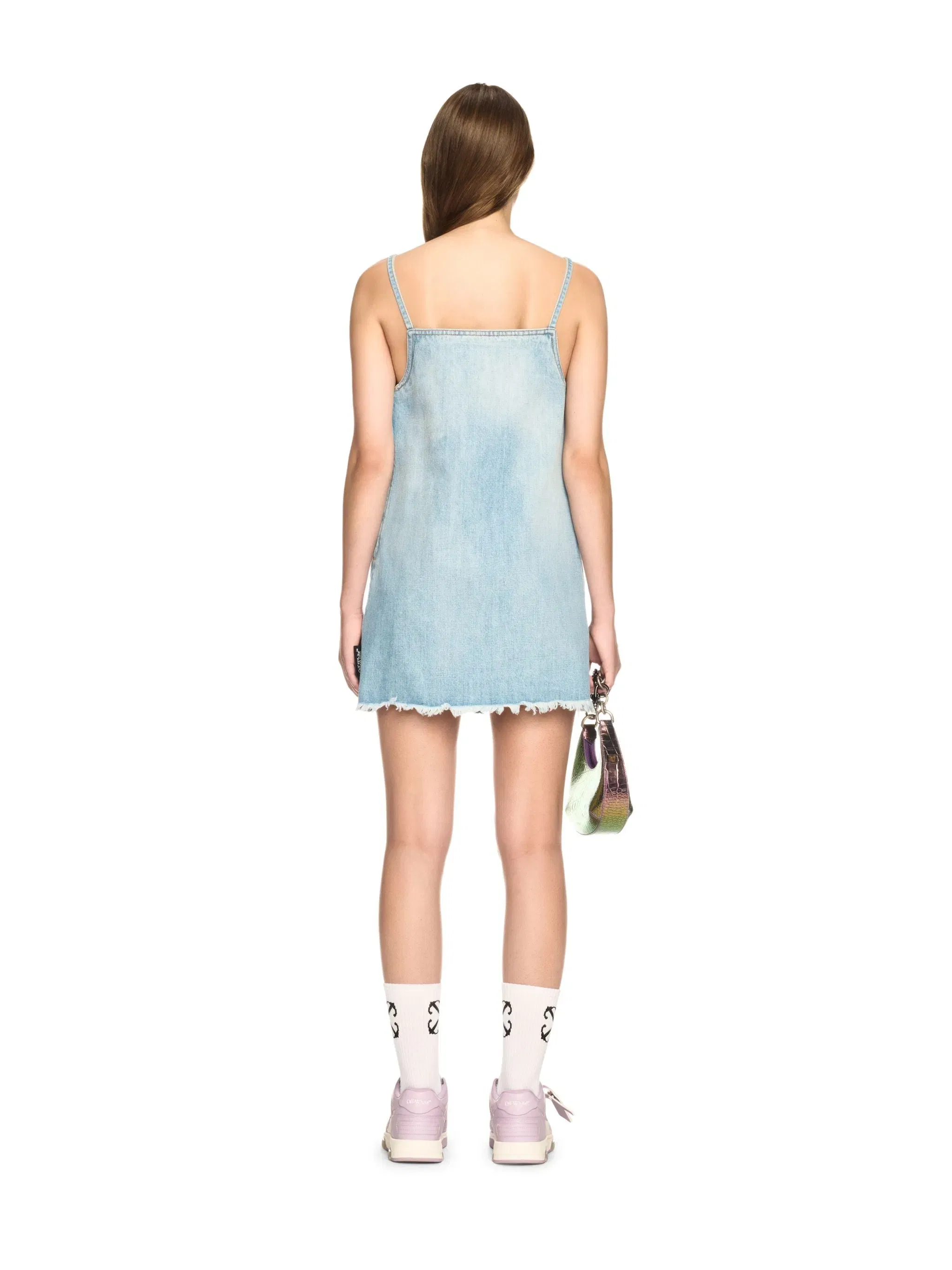 Off White Denim Doll Dress
