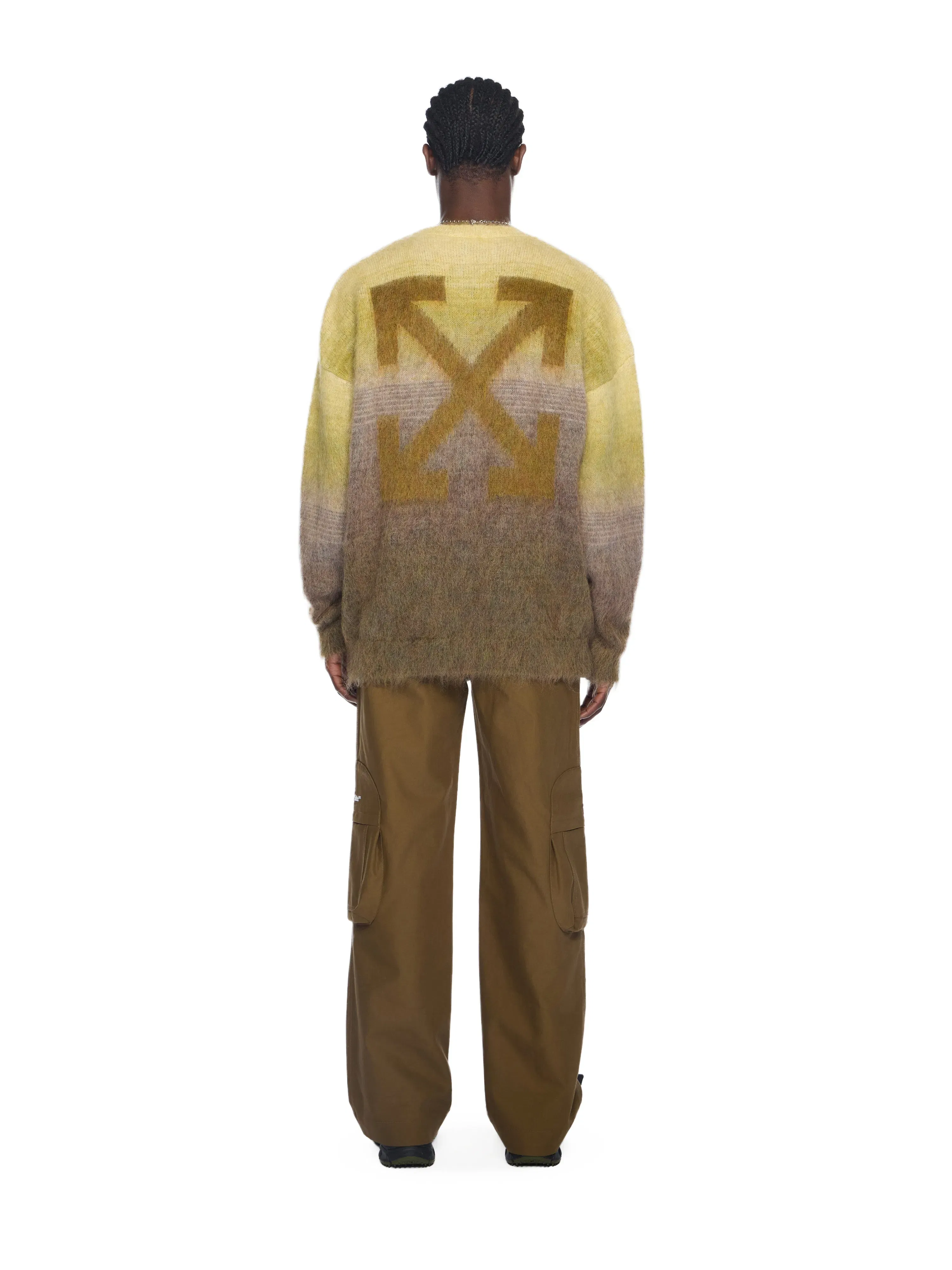 Off White Bookish Cotton Cargo Pants