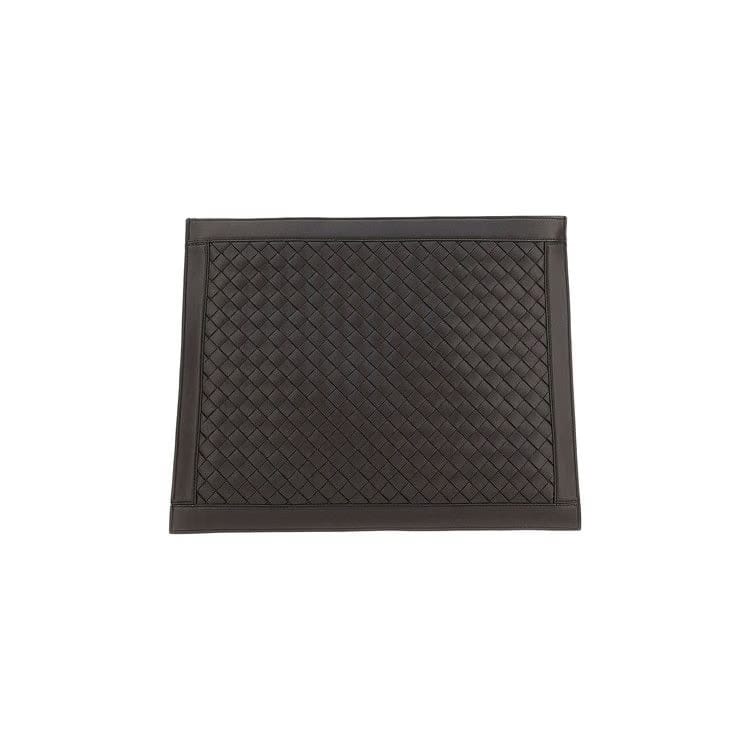 Bottega Veneta Woven Document Case Brown