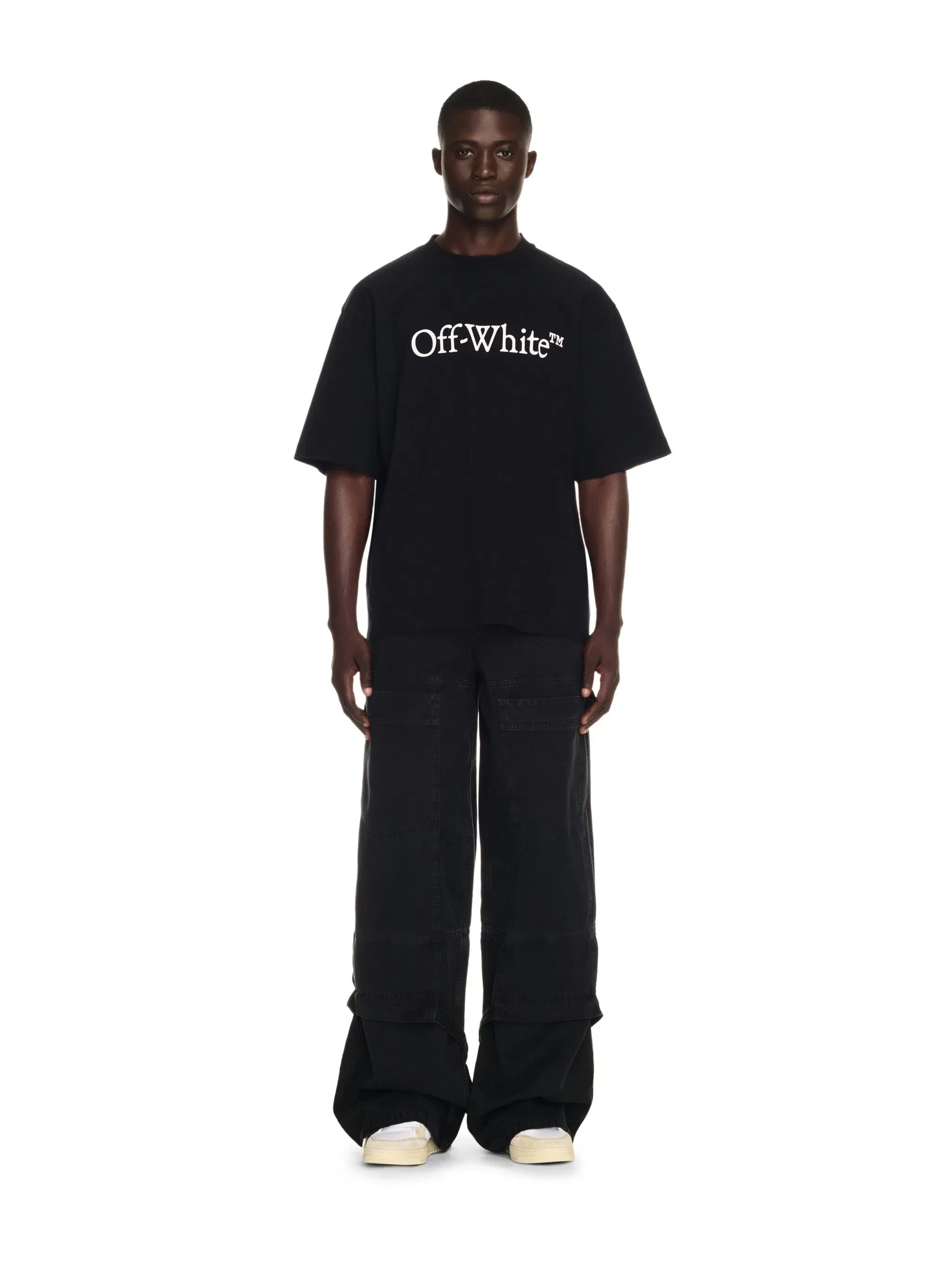 Off White Garmdyed Canv Relax Carpenter