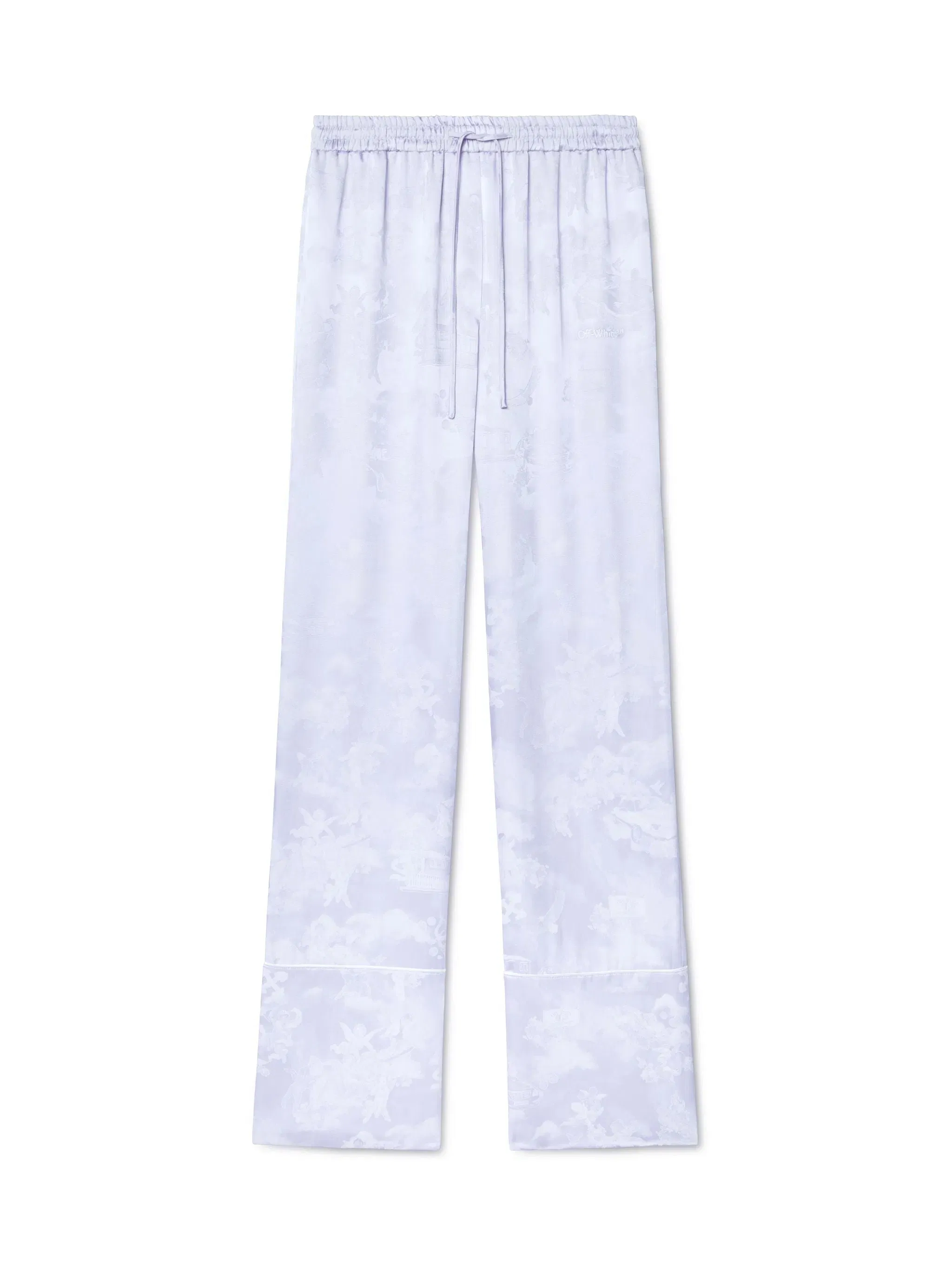Off White Fresco Jacq Vi Pajama Pants