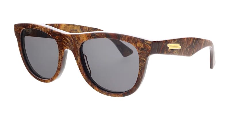 Bottega Veneta Square Sunglasses Bronze/Grey (BV1001S-006)
