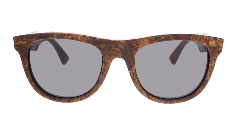 Bottega Veneta Square Sunglasses Bronze/Grey (BV1001S-006)