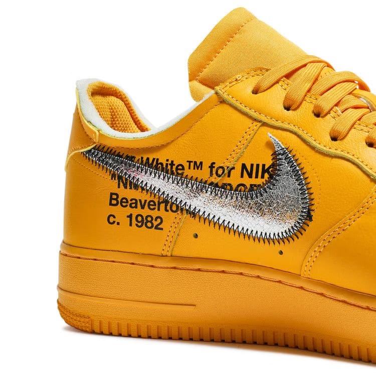 Nike Air Force 1 Low Off White Ica University Gold
