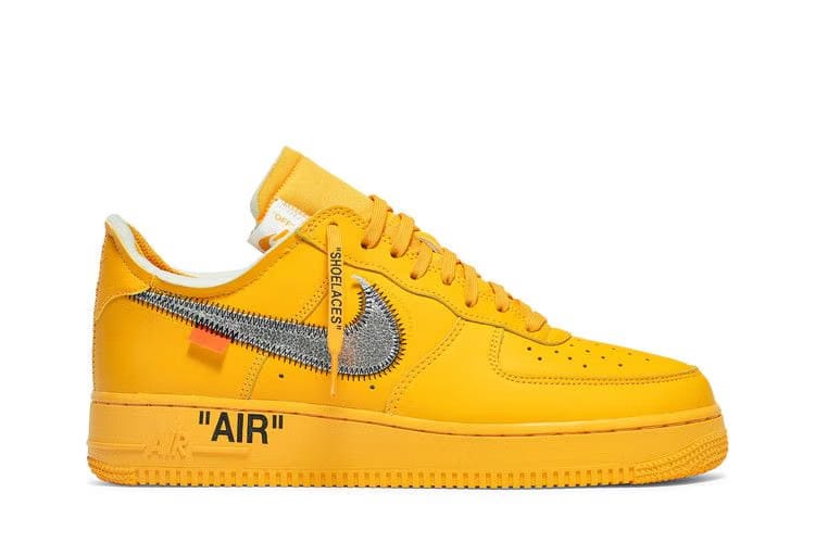 Nike Air Force 1 Low Off White Ica University Gold