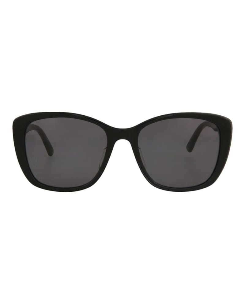 Bottega Veneta Cat Eye Sunglasses Black/Black/Grey (BV1079SK-30009236-001)