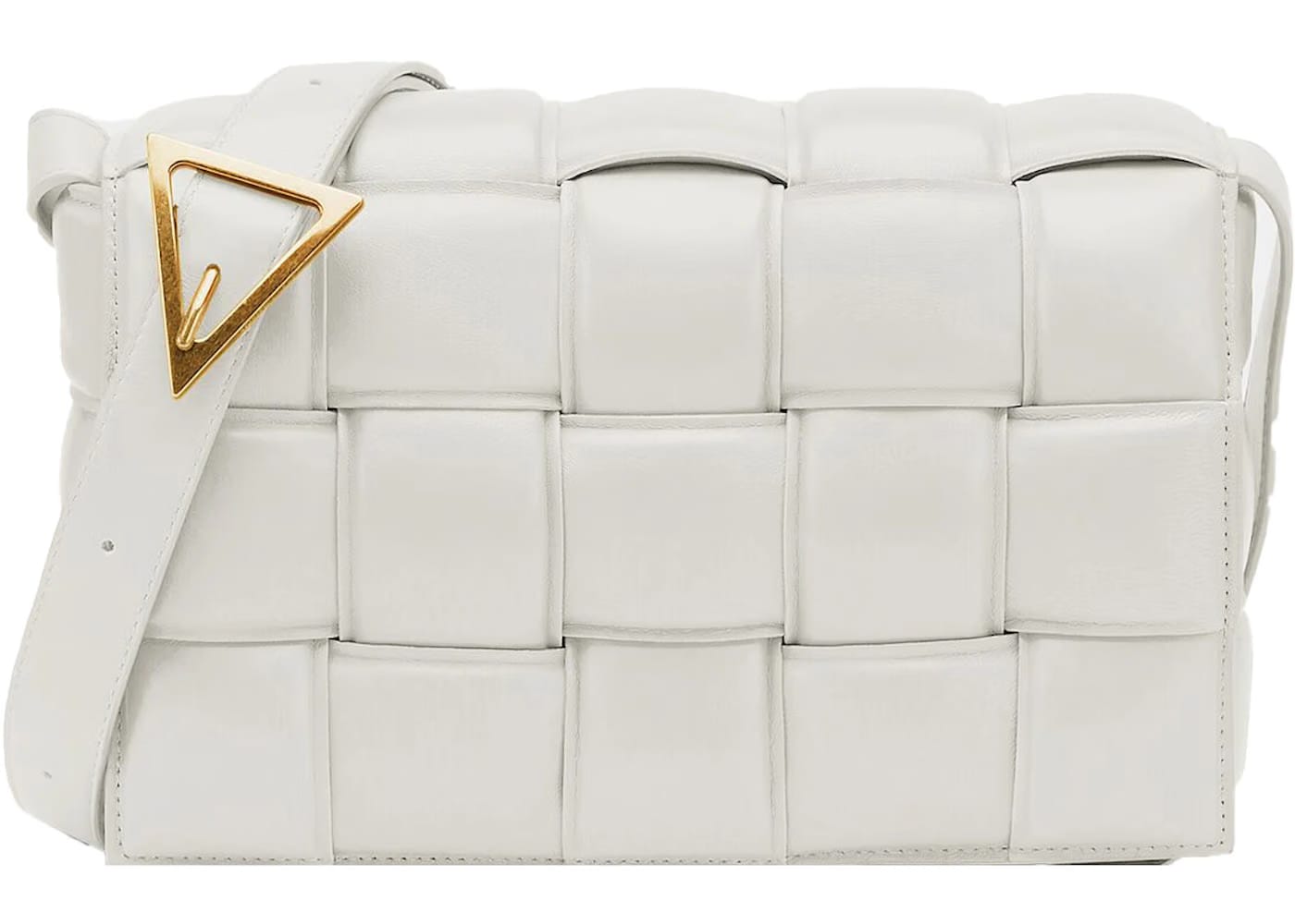 Bottega Veneta Padded Cassette Chalk