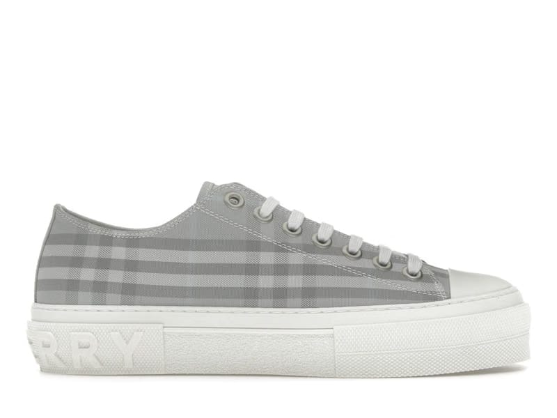 Burberry Vintage Check Cotton Sneaker Grey Blue