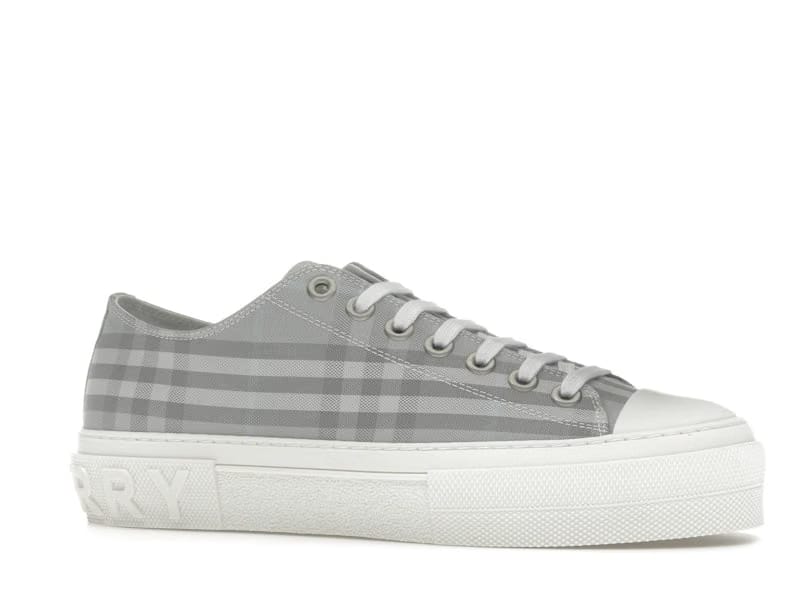 Burberry Vintage Check Cotton Sneaker Grey Blue