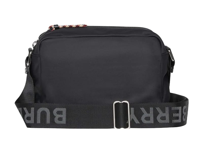 Burberry ECONYL Logo Crossbody Black