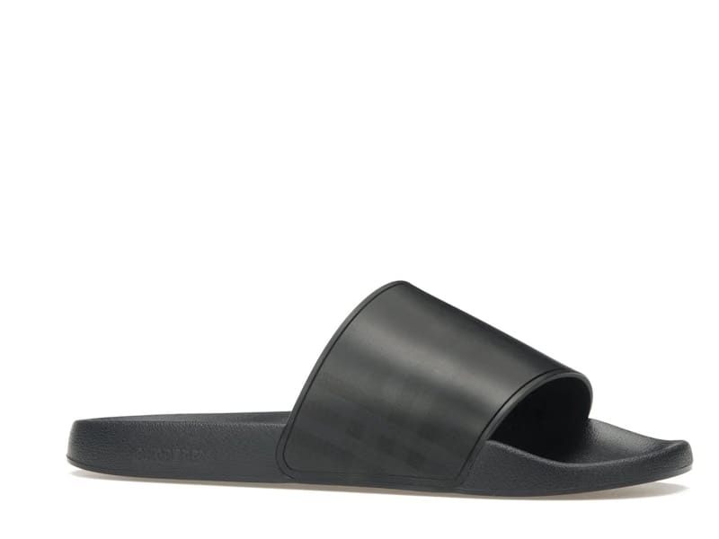 Burberry Embossed Logo Slides Dark Blue