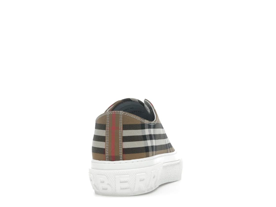 Burberry Low Top House Check Sneaker Taupe Brown (Women's)