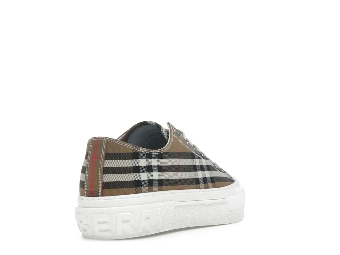 Burberry Low Top House Check Sneaker Taupe Brown (Women's)