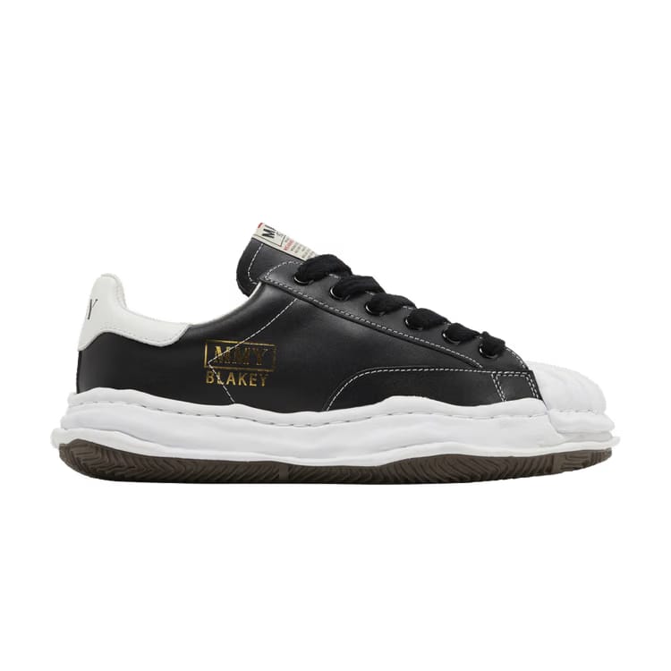Maison Mihara Yasuhiro Blakey OG Sole Leather Low Black White
