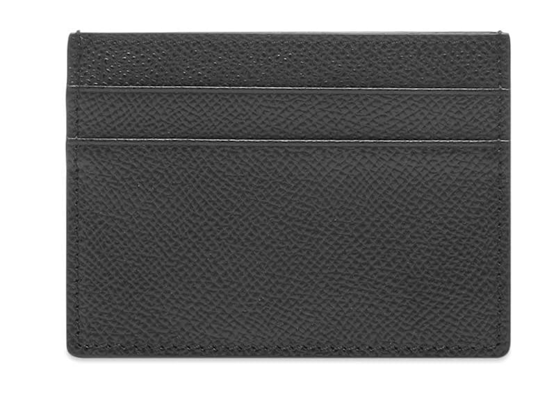 Burberry Grainy Leather Card Case (4 Card Slot) Black
