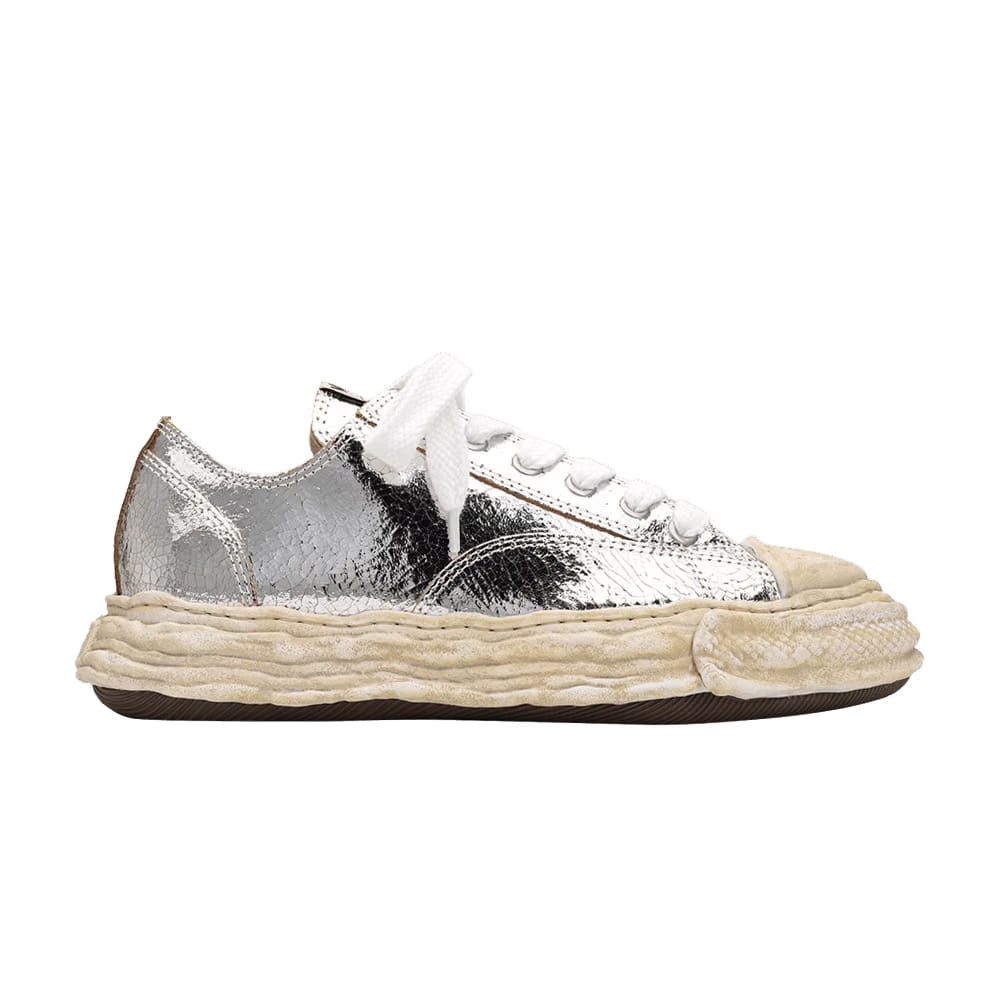 Maison Mihara Yasuhiro Peterson Low Cracking Leather - Silver