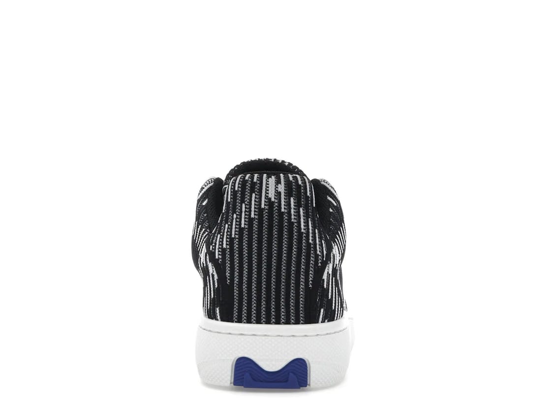 Burberry Check Knit Box Sneaker Black White (Women's)
