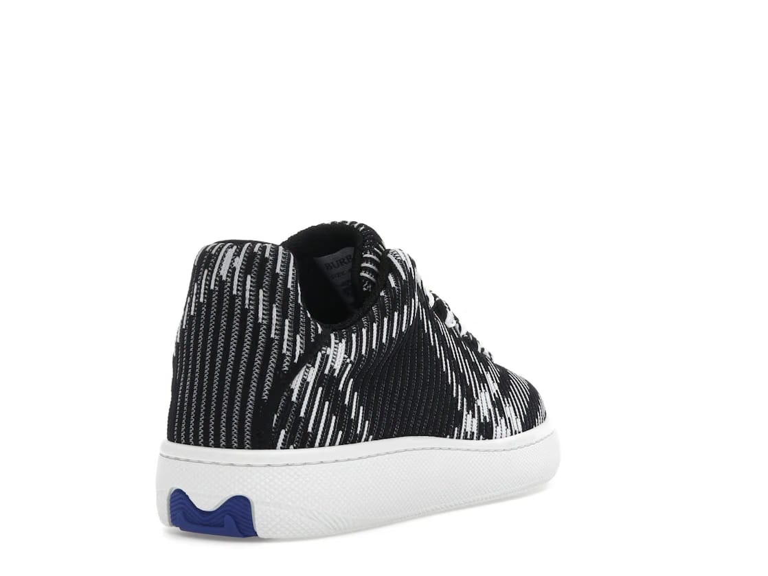 Burberry Check Knit Box Sneaker Black White (Women's)