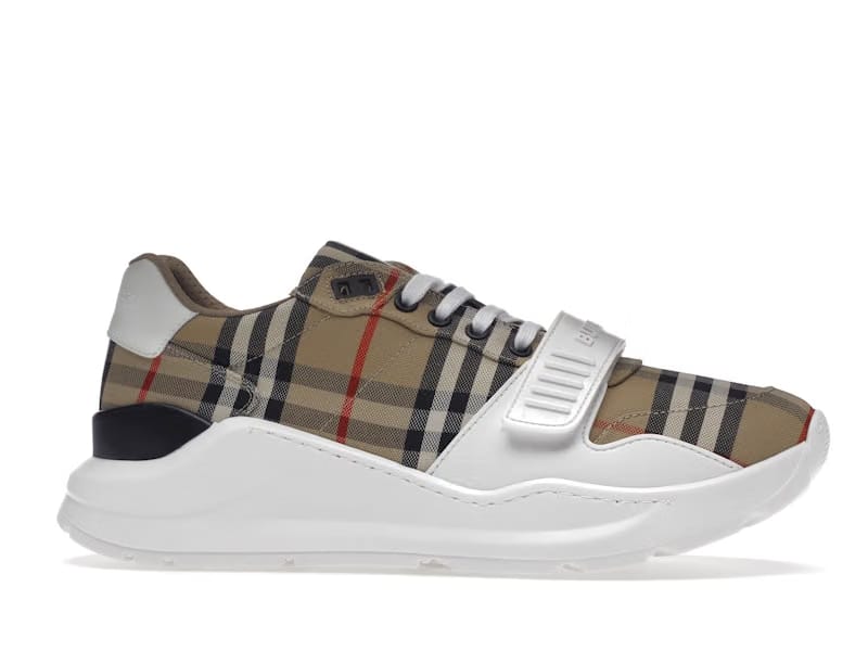 Burberry Regis Archive Beige White