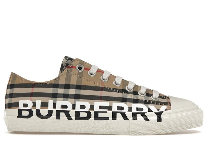 Burberry Logo Print Vintage Check