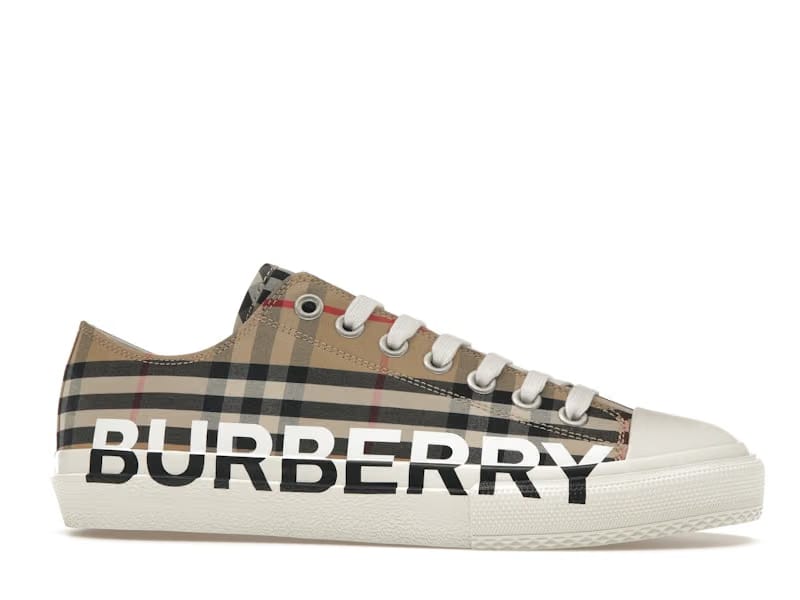 Burberry Logo Print Vintage Check