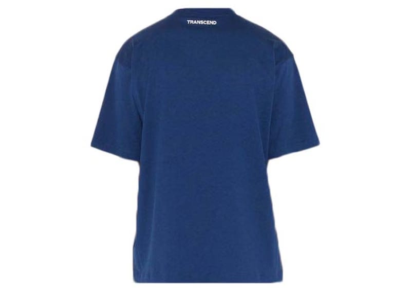 Burberry Graphic Logo-Shorts-Sleeve T-Shirt Blue