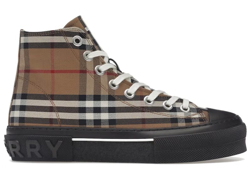Burberry Vintage Check High Top Birch Brown