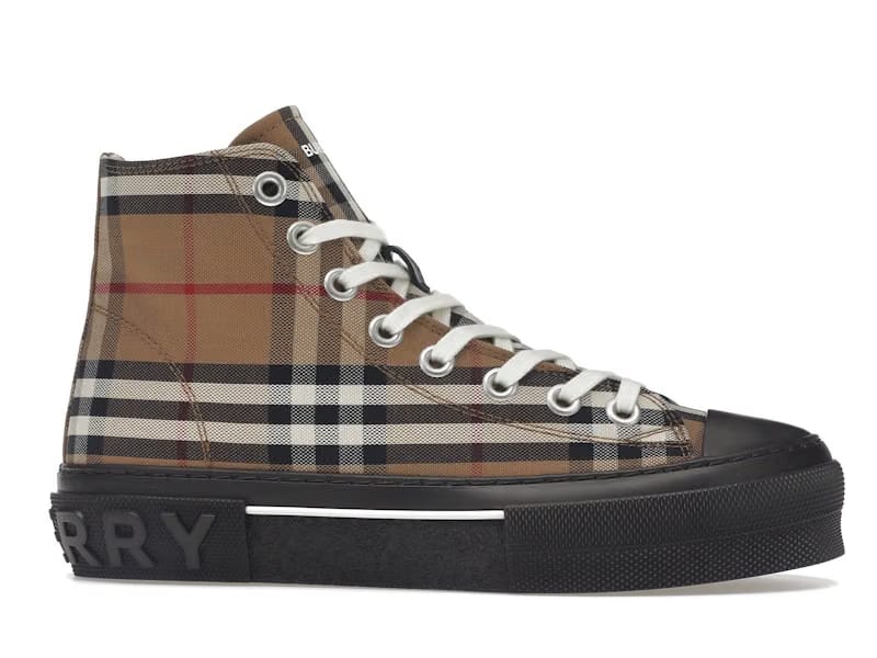 Burberry Vintage Check High Top Birch Brown