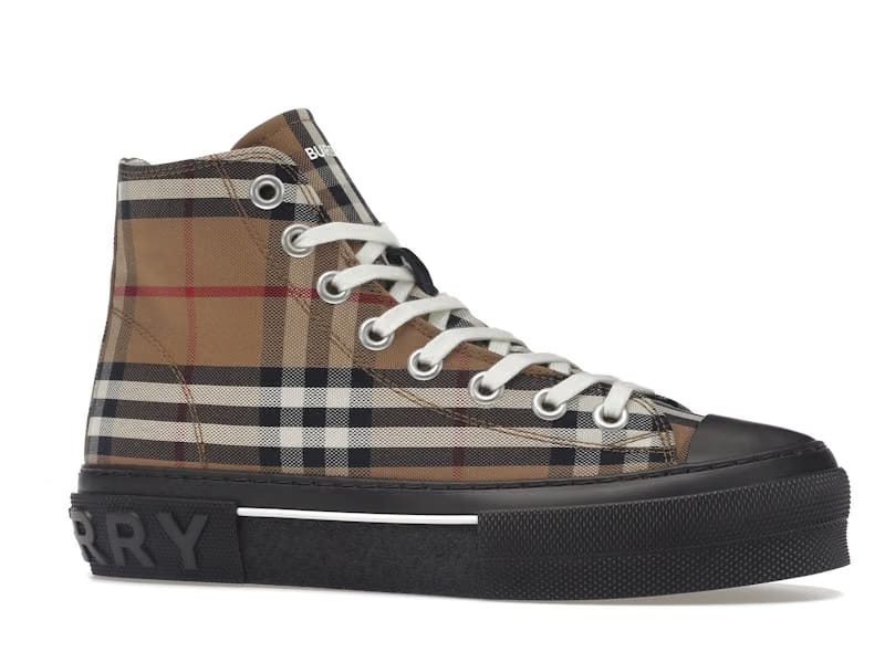 Burberry Vintage Check High Top Birch Brown