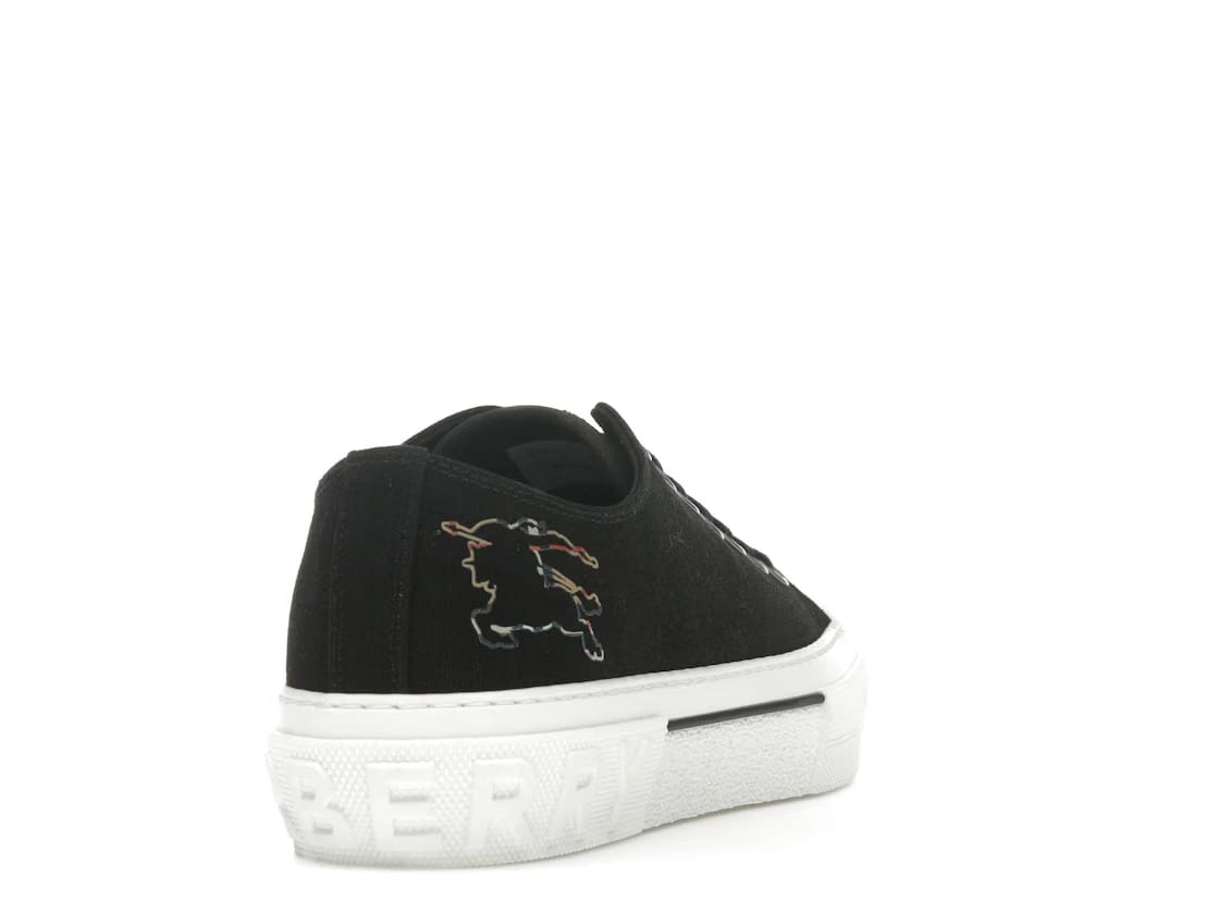 Burberry Jack Low Top Black Canvas