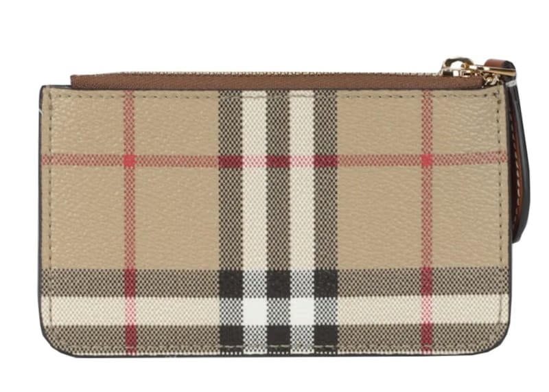 Burberry Kelbrook Check Coin Case Archive Beige