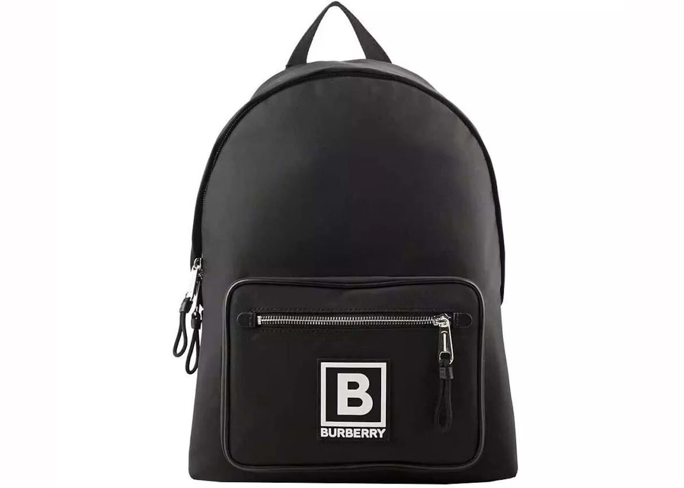 Burberry Abbeydale B Logo Backpack Black/White