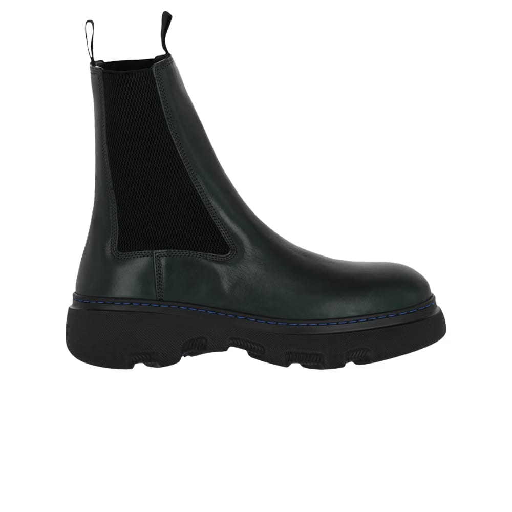 Burberry Creeper Chelsea Boots Green