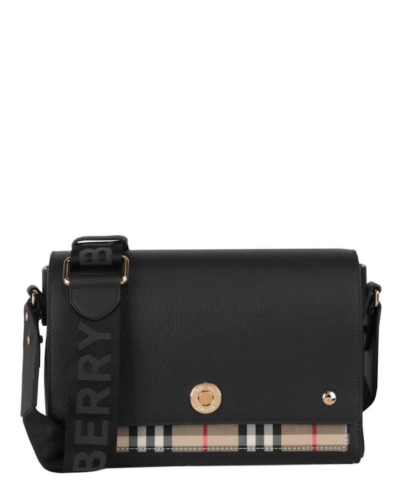 Burberry Medium Note Bag Black