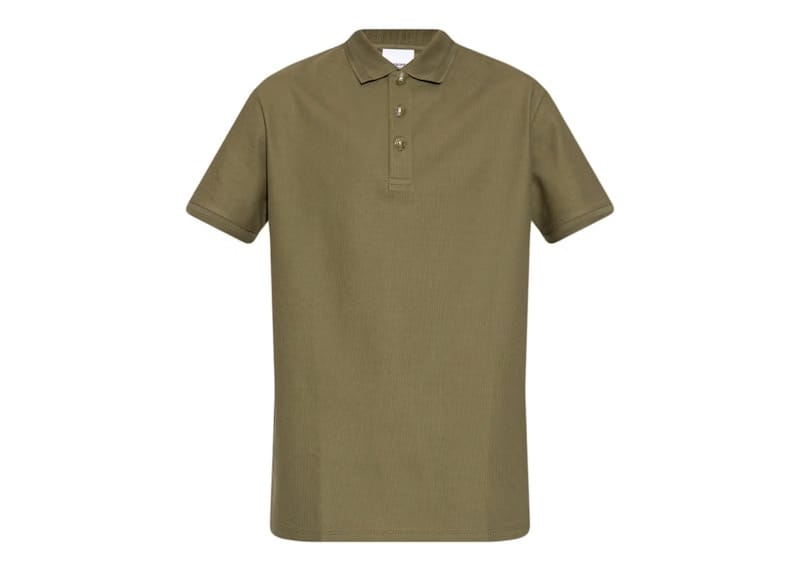 Burberry Green Goldman Polo Shirt Green