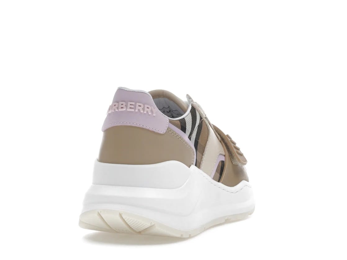Burberry Ramsey Vintage Check Sneaker Beige Taupe Brown (Women's)