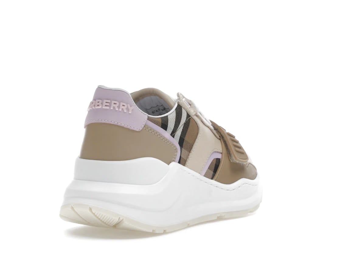 Burberry Ramsey Vintage Check Sneaker Beige Taupe Brown (Women's)