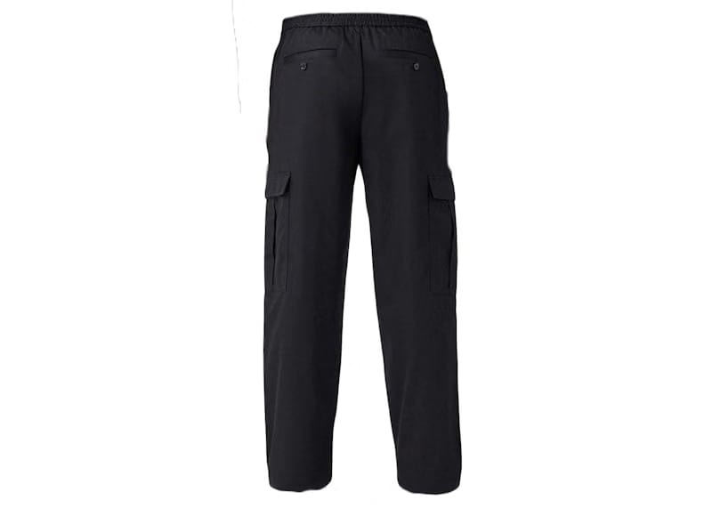 Burberry Elasticated Waistband Cargo Pants Black