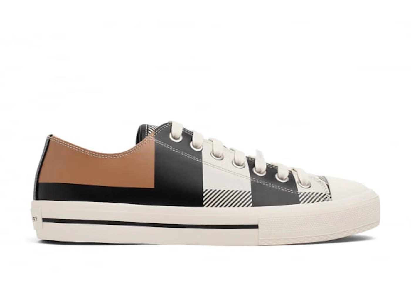 Burberry Larkhall Low Top Sneakers Camel Check