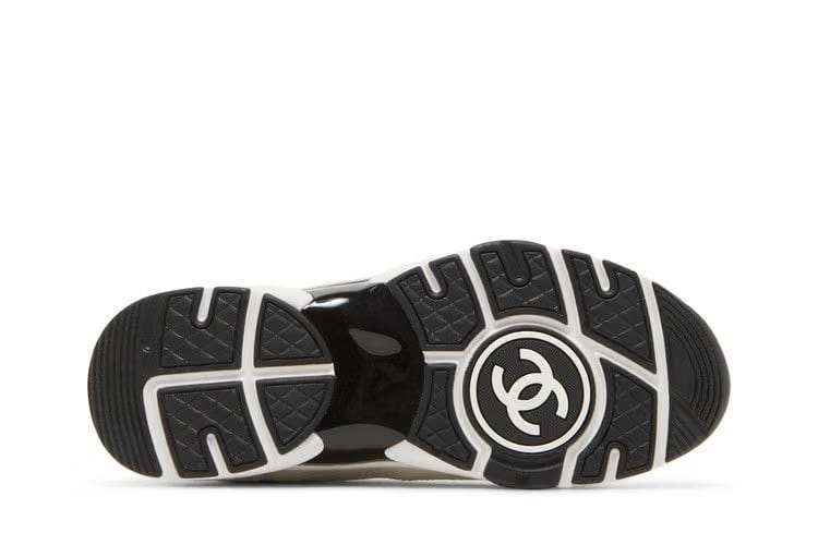 Chanel Low Top Trainer Suede White Black (Women's)
