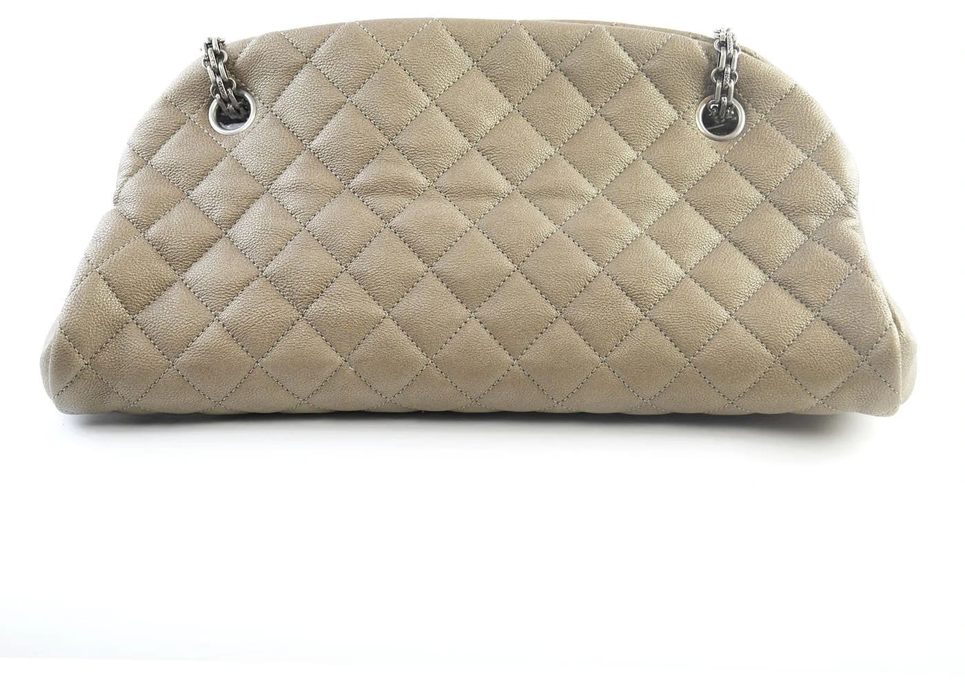 Chanel Just Mademoiselle Bowler Quilted Medium Dark Gold