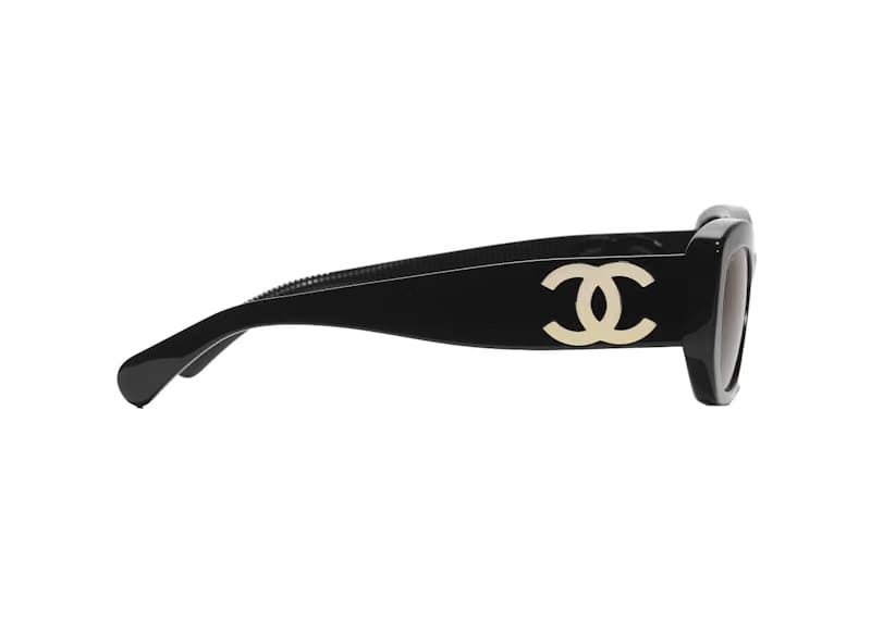 Chanel Rectangle Sunglasses Black (5493 c622/S5)