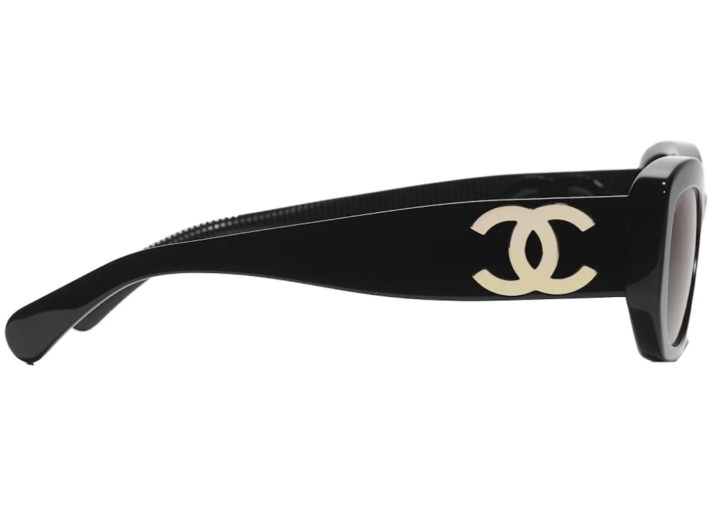 Chanel Rectangle Sunglasses Black (5493 c622/S5)