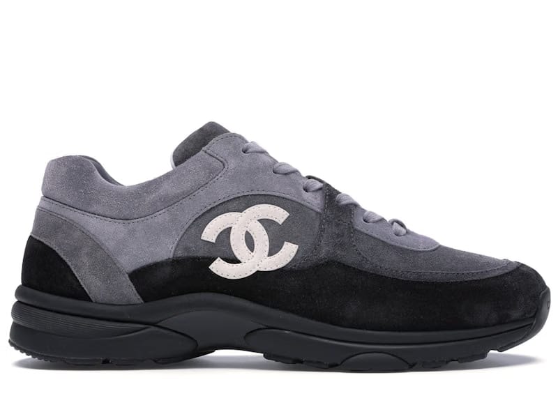 Chanel Low Top Trainer CC Grey