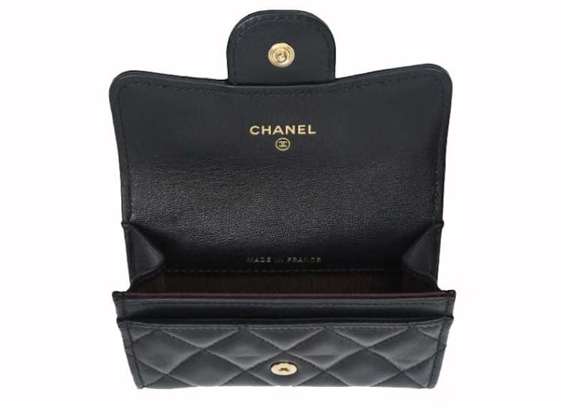 Chanel Classic Card Holder Black (AP0214)
