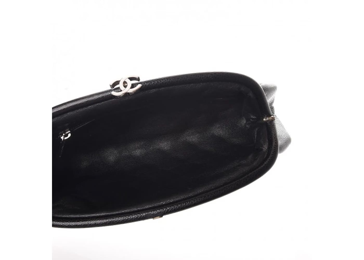 Chanel Timeless Clutch Quilted Diamond Black