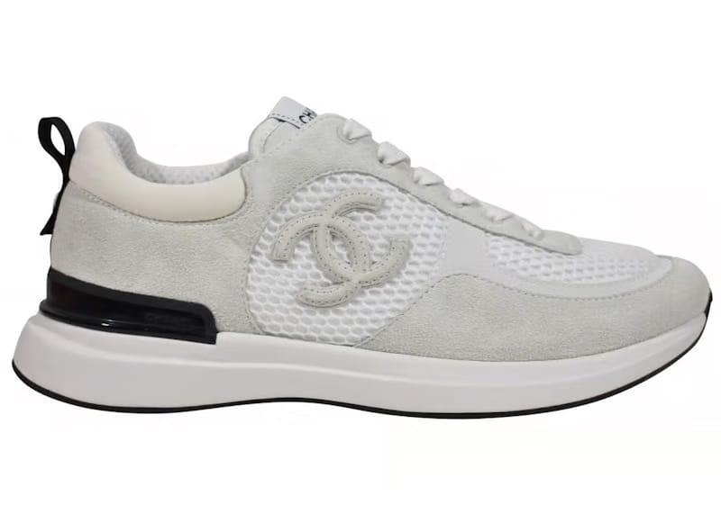 Chanel Logo Sneaker White Black (Women's)