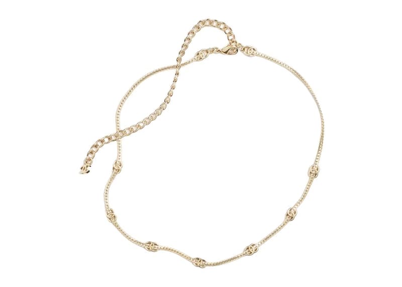 Chanel Metal Necklace Gold (ABE254 B18058 NZS80)