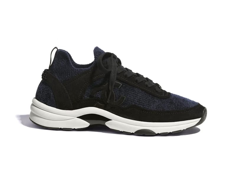 Chanel Low Top Trainer Black Blue (Women's)